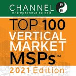 logo for ChannelE2E Top MSP 2021