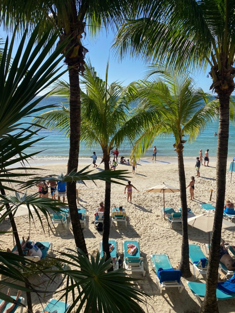 beach in Roatan, Honduras